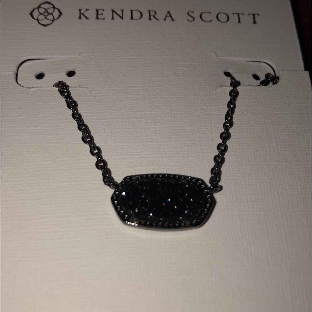 Kendra Scott Gunmetal Drusy